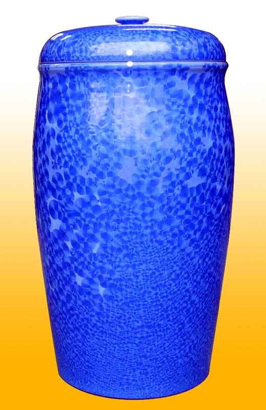 手拉結晶釉金斗